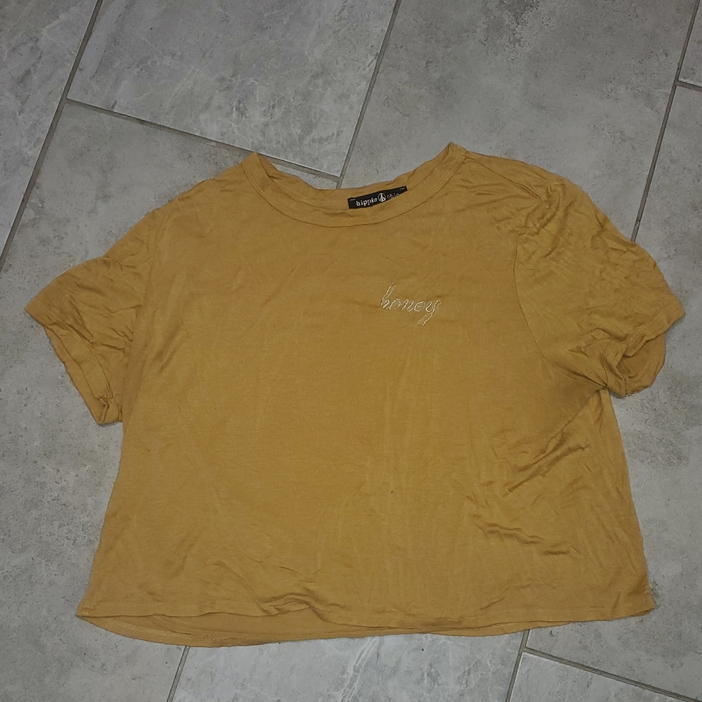 Hippie Chic Yellow Honey Crop